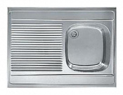 Мойка накладная DSX 711 правая 800*600 без сифона