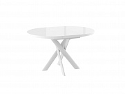 РОНАЛЬДО (RONALDO)/ЛОРАН; стол круглый раздвижной D1000(1350) со стеклом