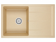 EMAR гранит EMQ-1800.Q мойка врезная 800*500; ЛЕВАЯ, с вырезом под смеситель