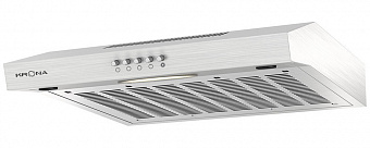 KRONA ERMINA 500 INOX PUSH BUTTON; вытяжка кухонная  500мм