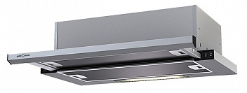 KRONA KAMILLA SLIM 500 INOX/INOX; вытяжка кухонная 500мм